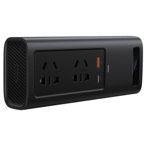 اینورتر و چند راهی برق بیسوس Power Inverter BS-CI15-02A توان 150 وات ولتاژ 220 ولت