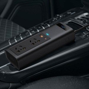اینورتر و چند راهی برق بیسوس Power Inverter BS-CI15-02A توان 150 وات ولتاژ 220 ولت
