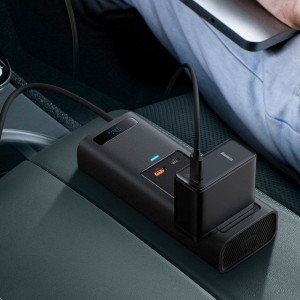 اینورتر و چند راهی برق بیسوس Power Inverter BS-CI15-02A توان 150 وات ولتاژ 220 ولت