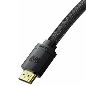 کابل HDMI بیسوس مدل CAKGQ-L01 نسخه 2.1 کیفیت 8K طول 3 متر