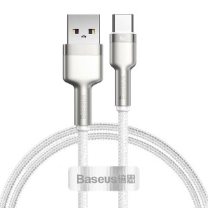کابل شارژ USB به Type-C بیسوس مدل Cafule Metal CAKF000001 طول 25 سانتی متر توان 66 وات