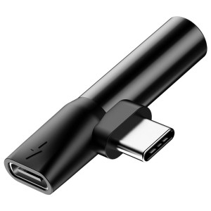 مبدل Type-C به جک 3.5 میلی متری و تایپ سی بیسوس L41 Connector CATL41-S1