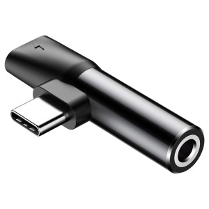 مبدل Type-C به جک 3.5 میلی متری و تایپ سی بیسوس L41 Connector CATL41-S1