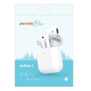 هندزفری بلوتوث دوگوش پرودو Porodo Blue PB-ARPD2 Earbuds 2