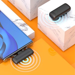میکروفون یقه ای گرین لاین مدل 2in1 Wireless Type-C GN2WMICTYCBK