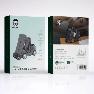 شارژر وایرلس 5 کاره گرین لاین Forklift 5 IN 1 Wireless Charger توان 15 وات