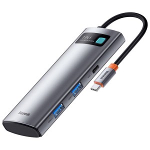 هاب تایپ سی 7 پورت بیسوس 100 وات Baseus WKWG020113