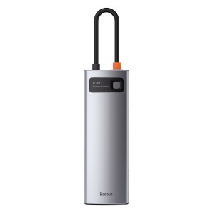 هاب تایپ سی 8 پورت بیسوس 100 وات Baseus CAHUB-CV0G
