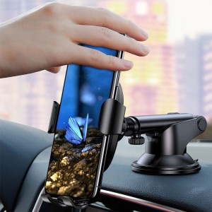 پایه نگهدارنده و شارژ بی سیم داخل خودرو بیسوس WXYL-A01 توان 10 وات