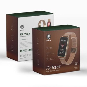 دستبند هوشمند فیت تراک گرین لاین مدل Green Lion Fit Track GNFITSBCLT