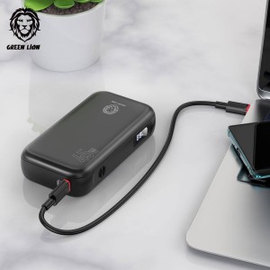 پاوربانک گرین لاین مدل Compact ظرفیت 15000 میلی آمپر ساعت 45 وات
