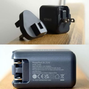 شارژر دیواری انکر مدل PowerPort III 25W A2058H11 توان 25 وات
