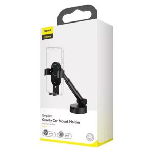 پایه نگهدارنده گوشی بیسوس Baseus Simplism Gravity Car Mount Holder SUYL-JY01
