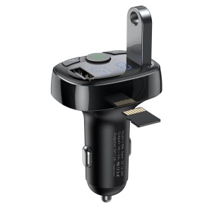 شارژر فندکی بیسوس T Typed Bluetooth MP3 Charger CCTM-01 توان 18 وات