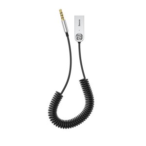 مبدل گیرنده بلوتوثی به جک 3.5 میلی متری بیسوس مدل Baseus BA01 Audio Adapter