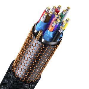 کابل تبدیل Type-C به HDMI بیسوس مدل WKGQ010001 طول 1 متر