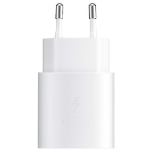 شارژر دیواری اورجینال سامسونگ مدل EP-TA800 توان 25 وات دو پین