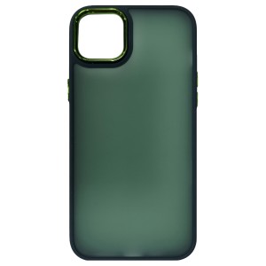 قاب پشت مات دور سیلیکونی فریم لنز متال آیفون iPhone 14 Plus