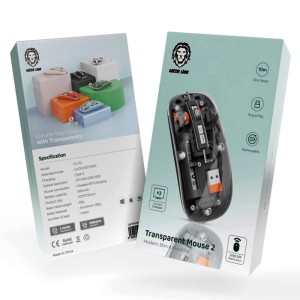 ماوس شفاف گرین لاین Green Lion Transparent Mouse 2