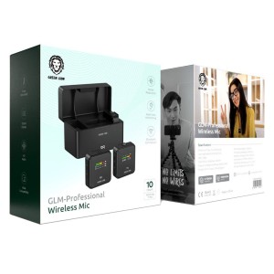 میکروفون دو کاربره بی سیم گرین لاین مدل GLM-PROFESSIONAL Wireless Mic