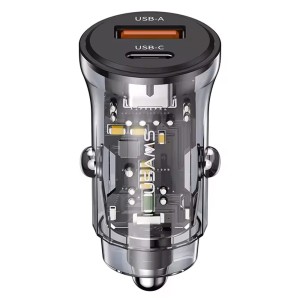 شارژر فندکی یوسمز مدل CC164 توان 30 وات