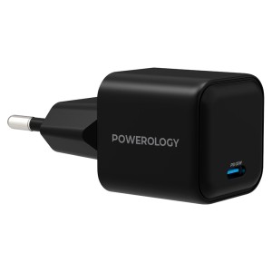 شارژر دیواری پاورولوژی Powerology Ultra-Quick GaN Charger P35WSPCEU توان 35 وات