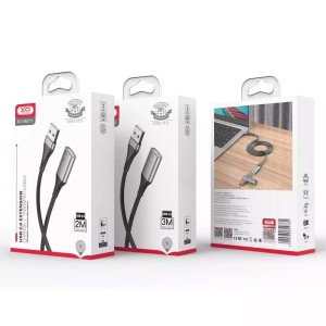 کابل افزایش طول USB 2.0 ایکس او مدل NB219 طول 2 متر