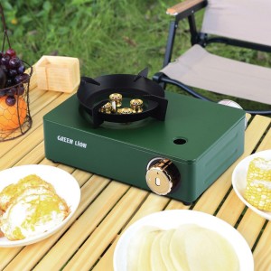 اجاق گاز مینی کاست 4 مشعل گرین Green Lion 4 Burner Mini Cassette Stove