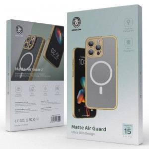 قاب Matte Air Guard گرین لاین آیفون iPhone 15 Pro مدل GNMTARG15P