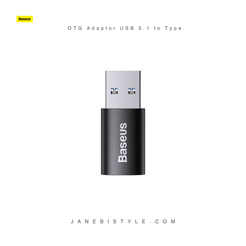 مبدل اوتی جی یو اس بی 3.1 به تایپ سی بیسوس Baseus Ingenuity Mini OTG Adaptor USB 3.1 to Type C ZJJQ000101