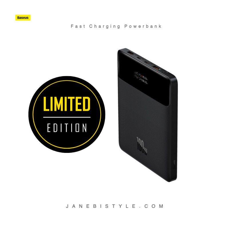 پاور بانک بیسوس 100 وات  Baseus PPDGL-01 100 W 20000mAh Type-C PD Fast Charging Powerbank