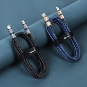 کابل شارژ سریع و انتقال داده تایپ سی به لایتنینگ بیسوس Baseus BMX Type-C PD To Lightning Cable 1.2m