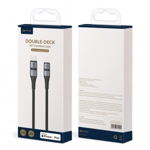 کابل شارژ سریع و انتقال داده تایپ سی به لایتنینگ بیسوس Baseus BMX Type-C PD To Lightning Cable 1.2m