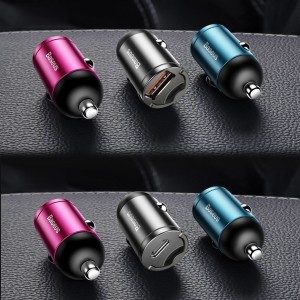 شارژر فندکی سریع با کابل بیسوس Baseus Tiny Star Mini pps Quick Charger Suit