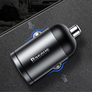شارژر فندکی سریع با کابل بیسوس Baseus Tiny Star Mini pps Quick Charger Suit
