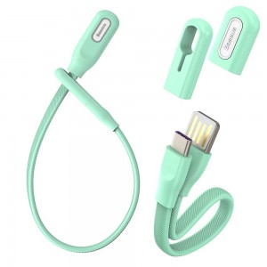 کابل شارژ و انتقال داده تایپ سی بیسوس مدل دستبند Baseus Bracelet Type-C Cable 22cm