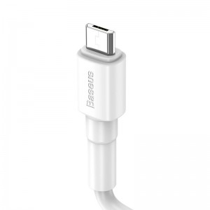 کابل شارژ سریع میکرو یو اس بی بیسوس Baseus Mini White Micro USB Cable 2m