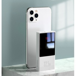 پاوربانک 10000 فست شارژ بیسوس Baseus PPMN-A01 Super Mini Digital Display Power Bank توان 22.5 وات