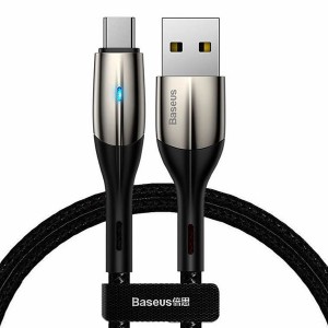 کابل شارژ سریع و انتقال داده تایپ سی بیسوس Baseus Horizontal Type-C Data Cable 1m