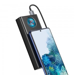 پاوربانک ۳۰۰۰۰ فست شارژ بیسوس ۶۵ وات Baseus Amblight Digital Display QuickCharge PowerBank 65W 30000mAh
