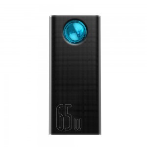 پاوربانک ۳۰۰۰۰ فست شارژ بیسوس ۶۵ وات Baseus Amblight Digital Display QuickCharge PowerBank 65W 30000mAh