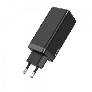 شارژر دیواری بیسوس Baseus GaN Quick Travel Charger C+C+A 65W CCGAN-A01