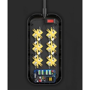 چند راهی 6 سوکت و 4 یو اس بی الدنیو Ldnio SE6403 Power Strip