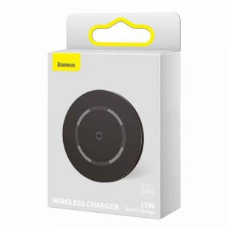 شارژر وایرلس سریع مگنتی بیسوس Baseus Simple Magnetic Wireless Charger WXJK-E01