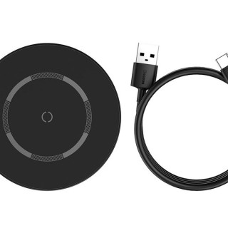 شارژر وایرلس سریع مگنتی بیسوس Baseus Simple Magnetic Wireless Charger WXJK-E01