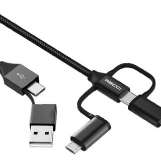 کابل فست شارژر 6 در 1 رسی Recci - Rtc-T07 6 in 1 Data Cable