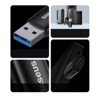 مبدل اوتی جی یو اس بی به تایپ سی بیسوس Baseus Ingenuity Mini OTG Adaptor USB 3.1 to Type C ZJJQ000101