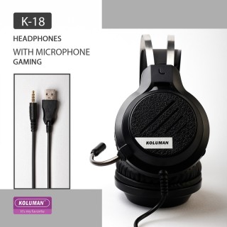 هدست گیمینگ کلومن koluman k18 gaming headset