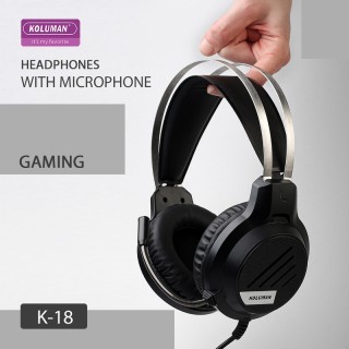 هدست گیمینگ کلومن koluman k18 gaming headset