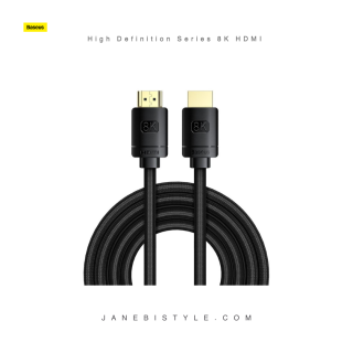 کابل HDMI سه متری 8K بیسوس Baseus High Definition Series 8K HDMI 2.1 Cable 3m CAKGQ-L01